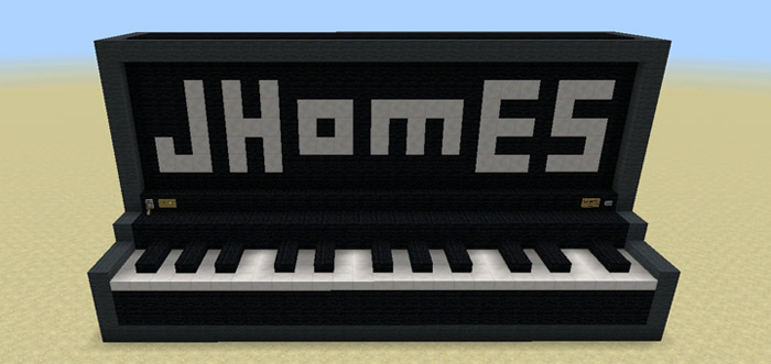 Working Giant Piano (1.1.0.9 Only) Minecraft map