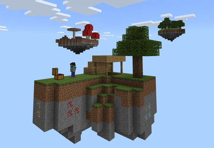 Breaking Shards Skyblock Minecraft map