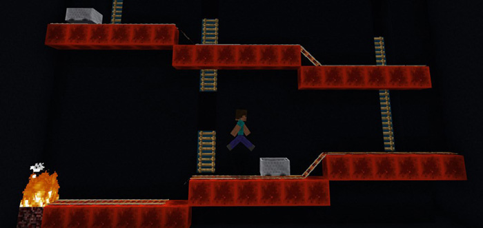 Donkey Kong Arcade Game Minecraft map