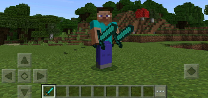 Dual Wielding Minecraft map