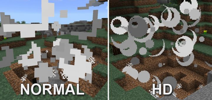 HDExplosionEffect Minecraft texture pack