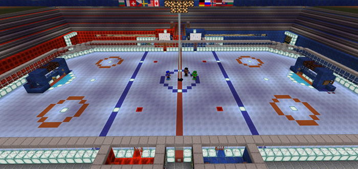 Ice Hockey Minecraft map