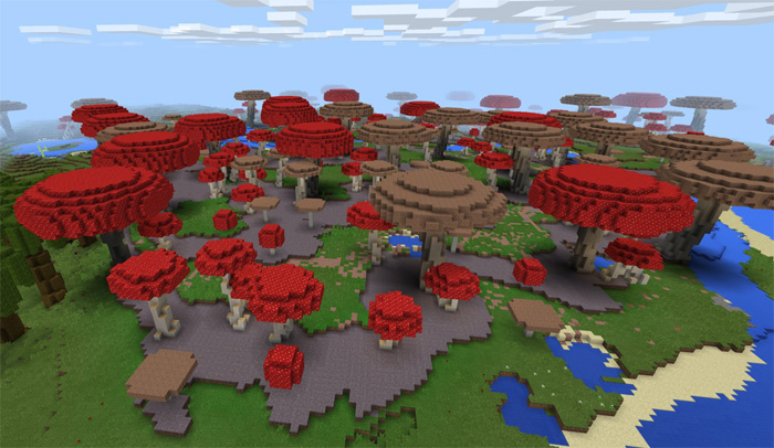 Massive Custom Biomes Minecraft map