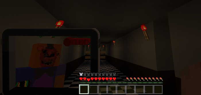 One Night At Frankie’s Freeroam Minecraft map