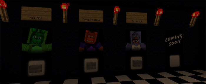 One Night At Frankie’s Multiplayer Edition Minecraft map