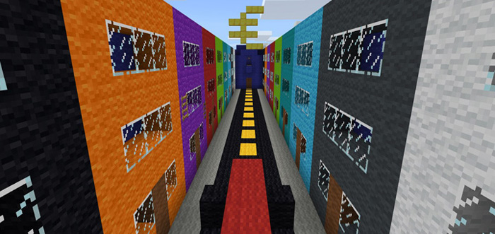Parkour Path Minecraft map