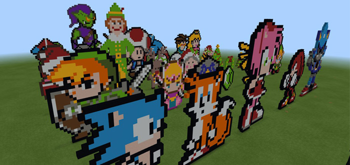 Pixel Playground Minecraft map