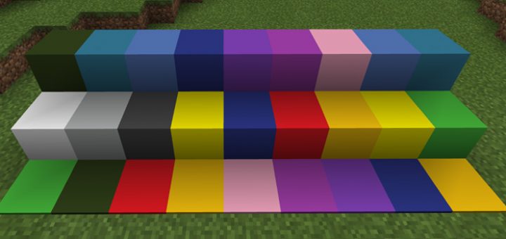 Plain Wool Colors Texture Pack Minecraft texture pack