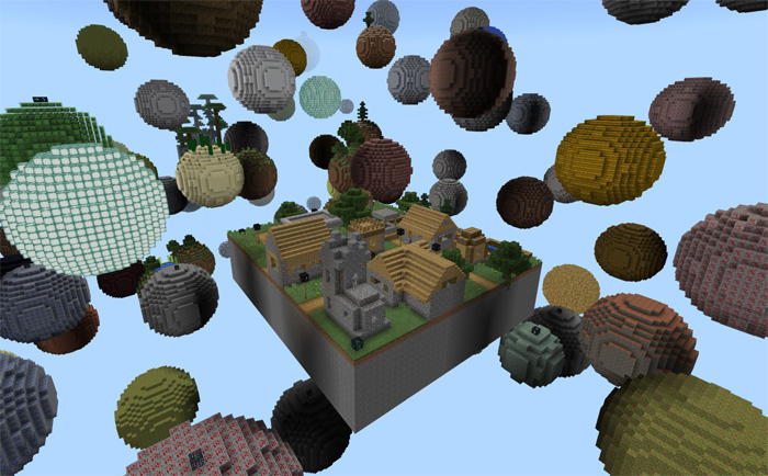 Skyblock Planet Minecraft map