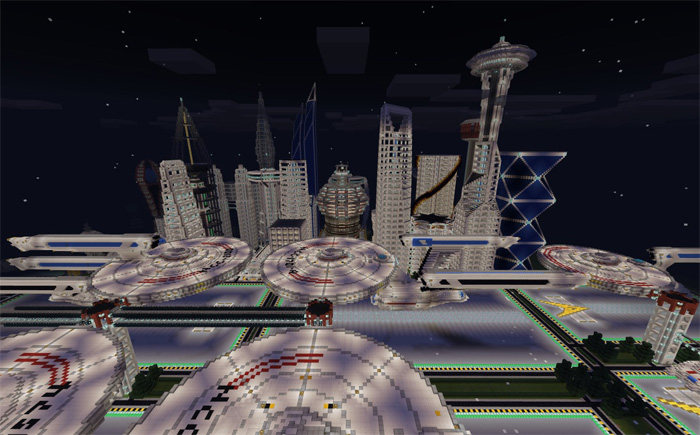 Star Trek Shipyards Minecraft map