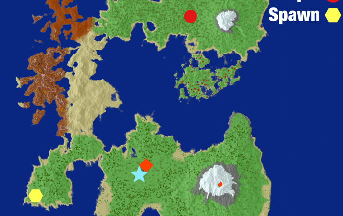 The Lands of Notch Minecraft map