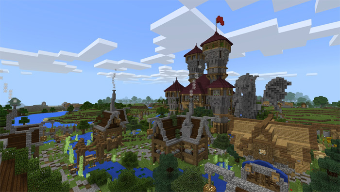 TRG Village Minecraft map