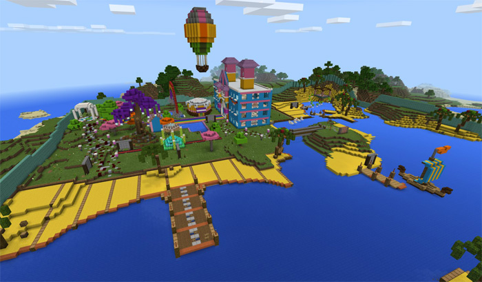 World of Color Minecraft map
