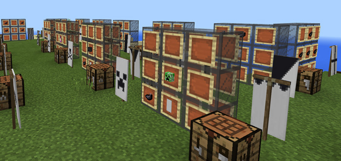 Basic Banner Tutorial Minecraft map