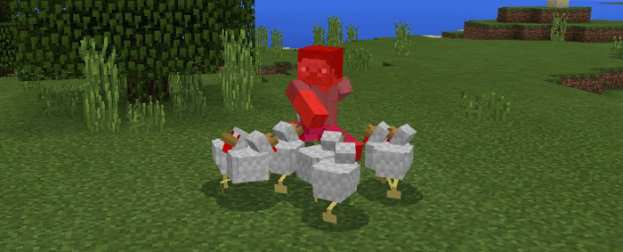 Evil Chicken Addon Minecraft addon