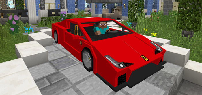 Ferrari 458 Italia Add-on Minecraft addon