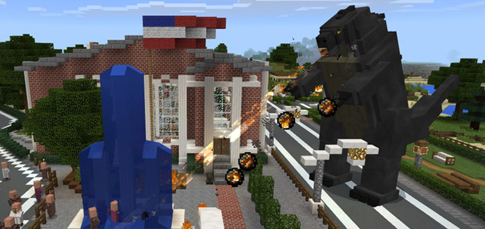 Godzilla Add-on Minecraft addon