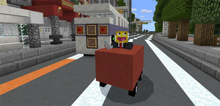 Mine-Car Addon Minecraft addon