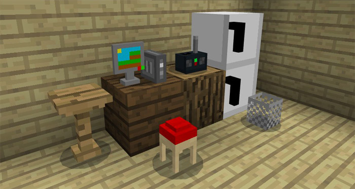 Mine-Furniture Addon Minecraft addon