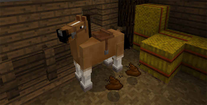 Poop Add-on (With Sounds!) Minecraft addon