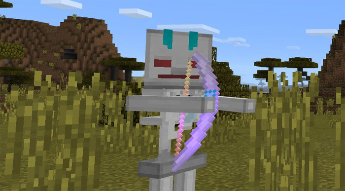 Robot Skeleton Add-on Minecraft addon