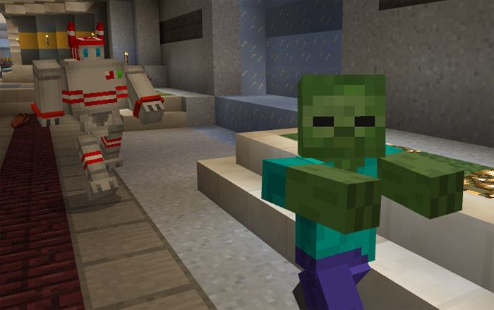 Robots Addon Minecraft addon