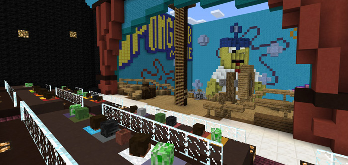 SpongeBob The Movie Minecraft map