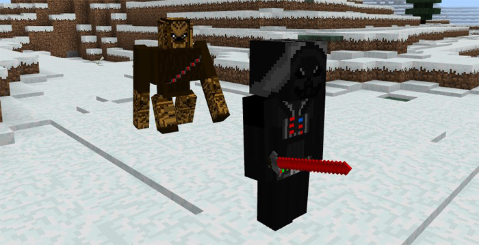 Star Warz Addon Minecraft addon