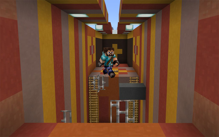 Super Lava Run Minecraft map
