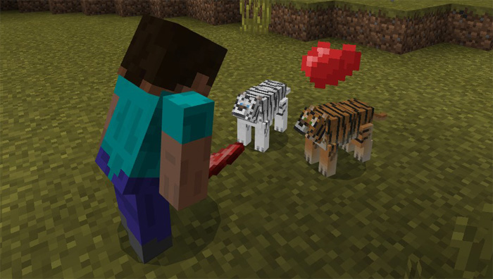 Tiger Add-on Minecraft addon