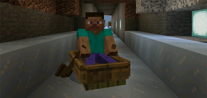 Boat On Ice Race Minecraft map