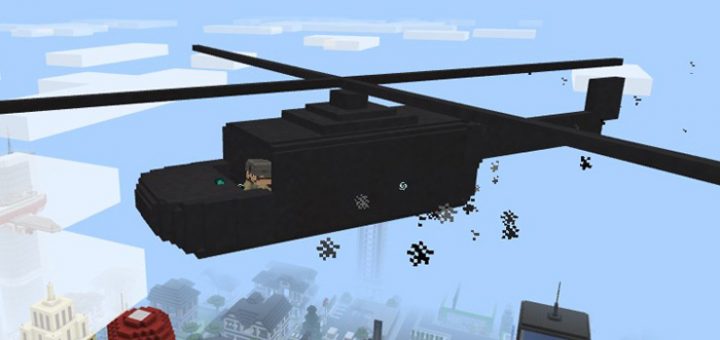 Helicopter Addon Minecraft addon