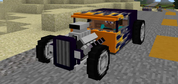 Hot Rod Add-on Minecraft addon