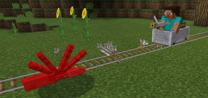 Improved Minecart Add-on Minecraft addon
