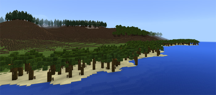 Island Biomes Minecraft map