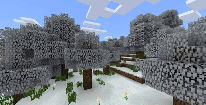 Seasons Minecraft texture pack