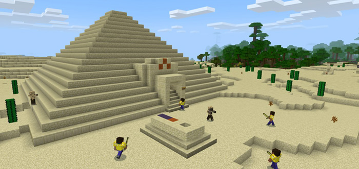 Treasure Hunt Minecraft map