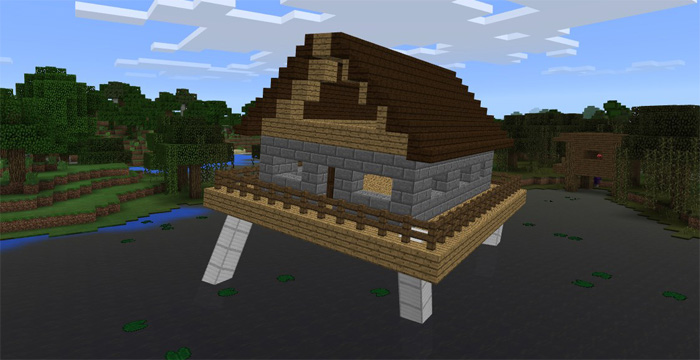 Walking House Addon Minecraft addon