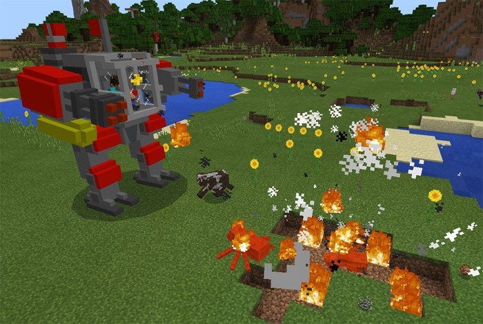 AdventureRobot Addon Minecraft addon