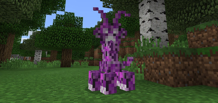 Alien Creeper Minecraft addon