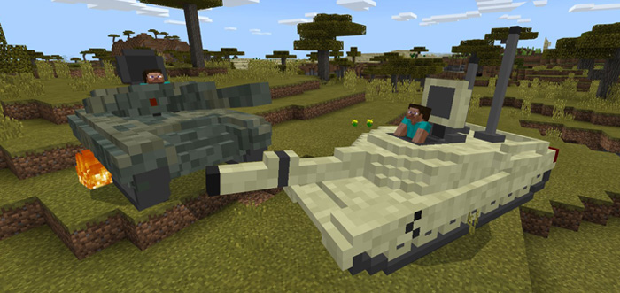 BattleTanks Minecraft addon