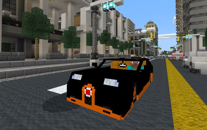 Bugatti Veyron Grand Super Sport Minecraft addon