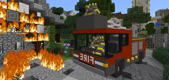 FireEngine Minecraft addon