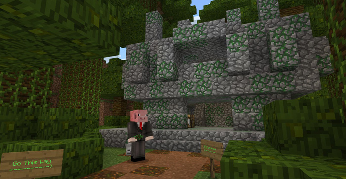 Jungle Temple Escape! Minecraft map