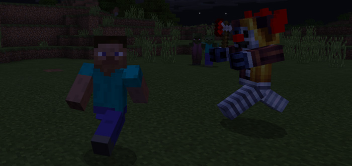 Killer Clown Minecraft addon