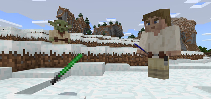 Lightsabers Minecraft addon