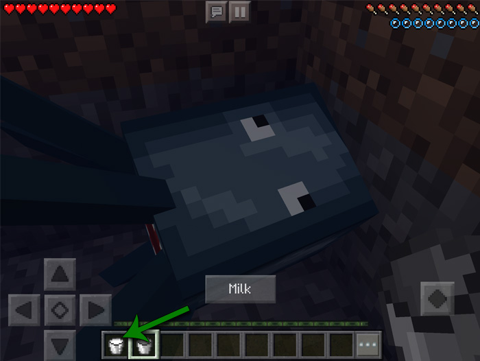 Milkable Squids Addon Minecraft addon