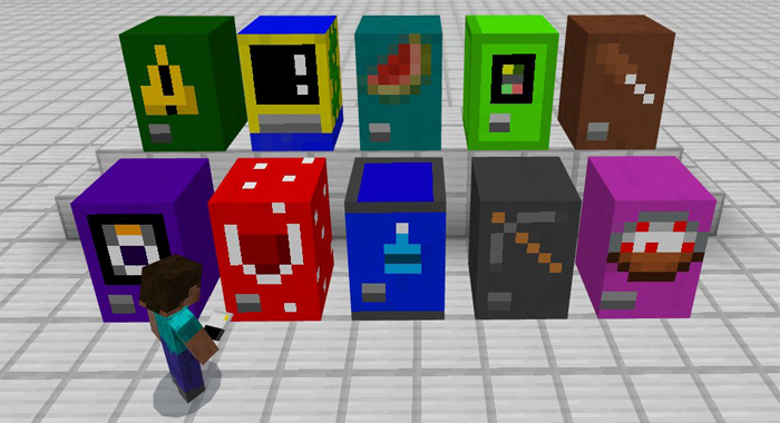 Mine-Machine Add-on Minecraft addon