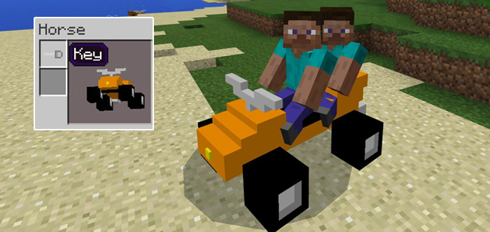 Mine-QuadBikes Add-on Minecraft addon