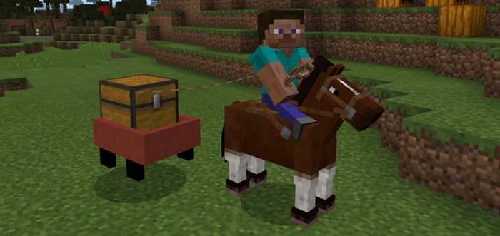 Mine-Wagon Add-on Minecraft addon
